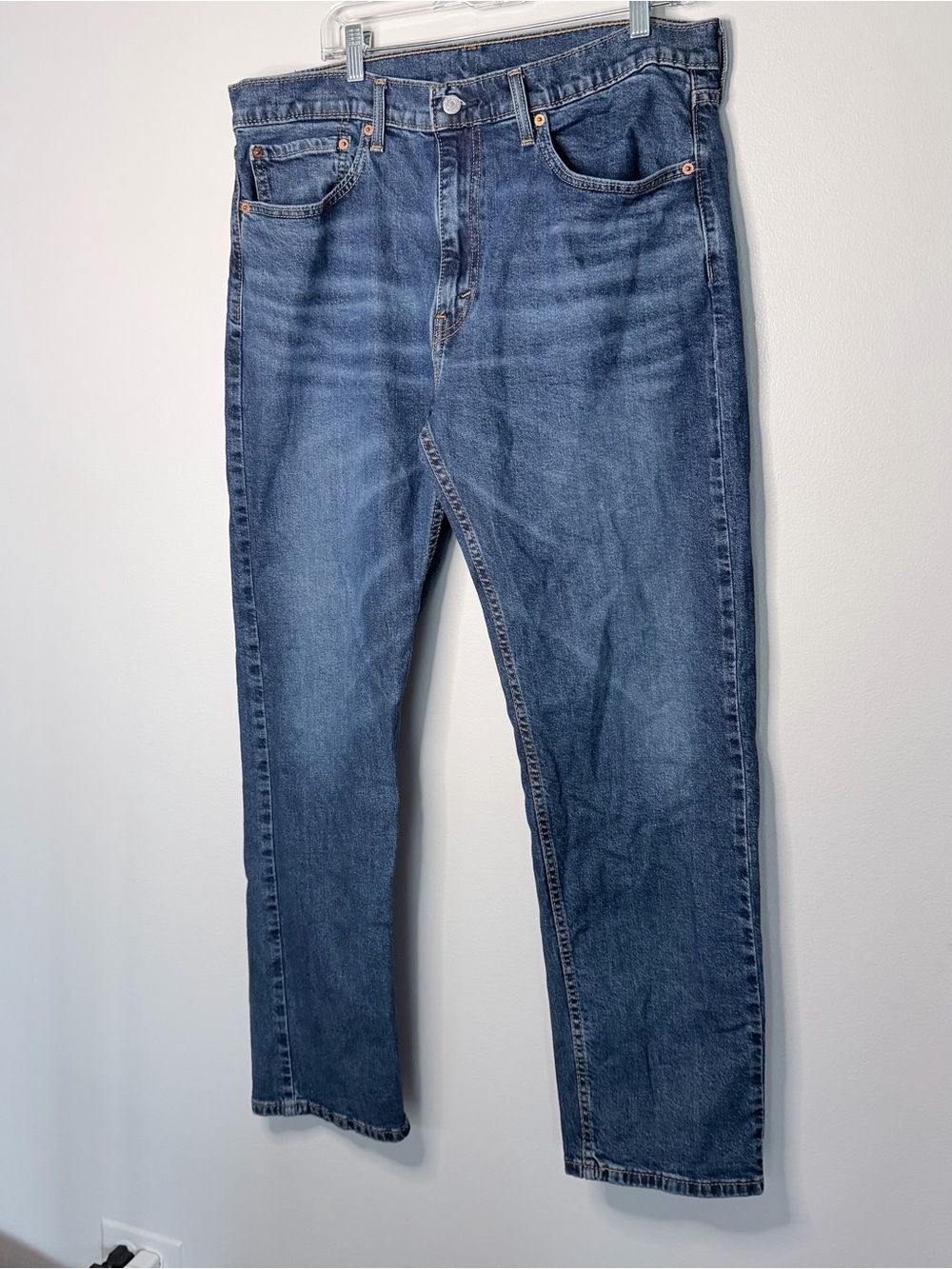 Levi's Straight Leg Jeans - Blue Wash